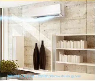 大金挂壁式室内机为您舒适均匀的送风 大金挂壁式室内机为您舒适均匀的送风