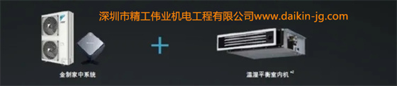 在控制方面，大金利用“金制空气”APP将空气传感器、新风功能进行联动，结合室内PM2.5含量的检测，适时的引入新风，置换室内污浊空气。实现更清洁更健康的室内空气环境。